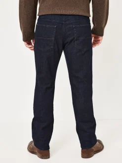 Redpoint Herren 5-Pocket Jeans - LANGLEY Straight Fit in rinsed