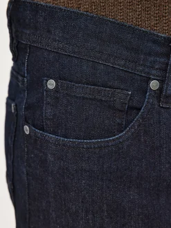 Redpoint Herren 5-Pocket Jeans - LANGLEY Straight Fit in rinsed