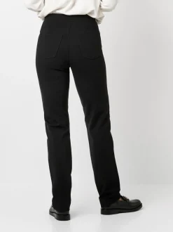 Relaxed Damen Hose - Alice Slim in schwarz - Länge: lang
