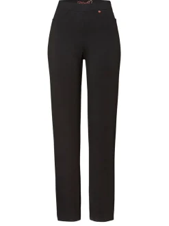 Relaxed Damen Hose - Alice Slim in schwarz - Länge: lang