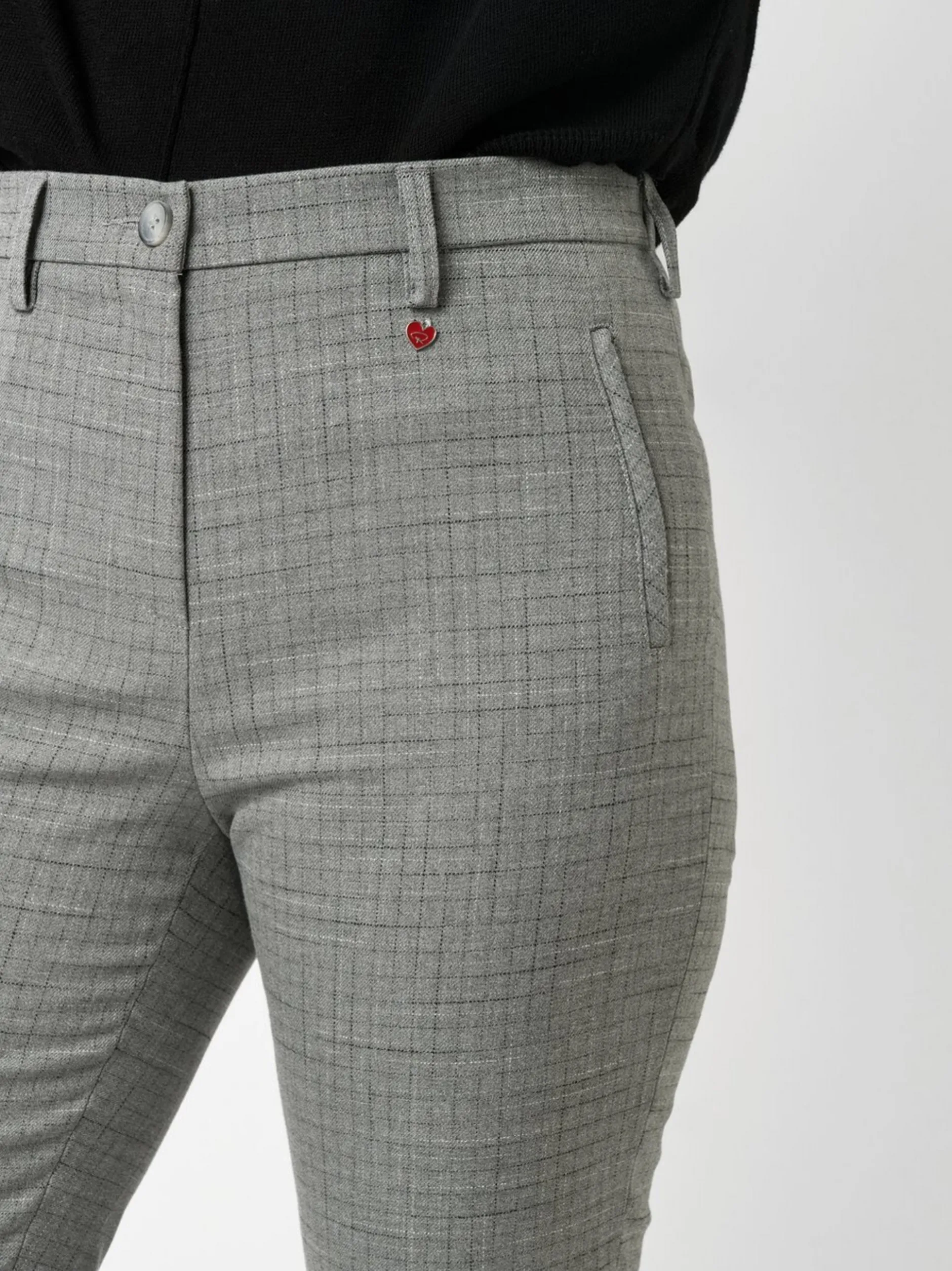 Relaxed Damen Hose - Meine beste Freundin in grau