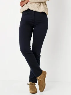 Relaxed Damen Hose - Meine beste Freundin Slim in blau
