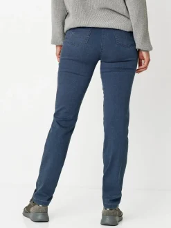 Relaxed Damen Hose - Meine beste Freundin Slim in blau