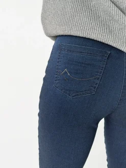 Relaxed Damen Hose - Meine beste Freundin Slim in blau