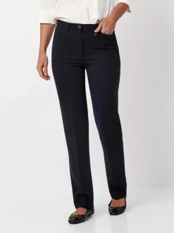 Relaxed Damen Hose - Steffi in blau - Länge: lang