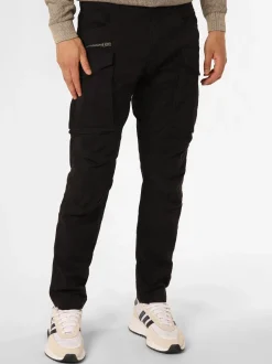 Replay Herren Hose in schwarz - Länge: lang