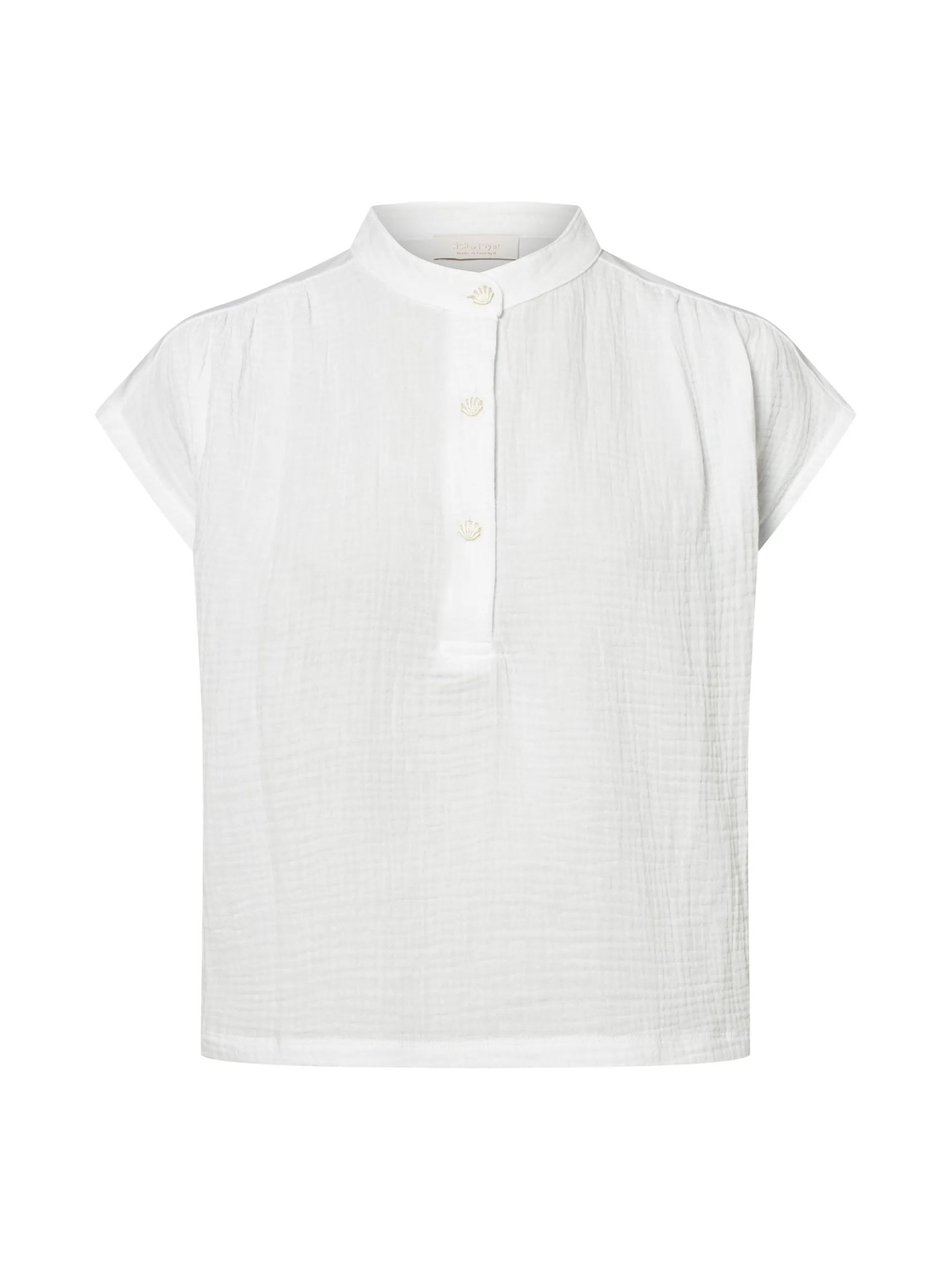 Rich & Royal Damen Blusenshirt in weiß