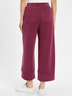 Rich & Royal Damen Culotte - Peach in aubergine