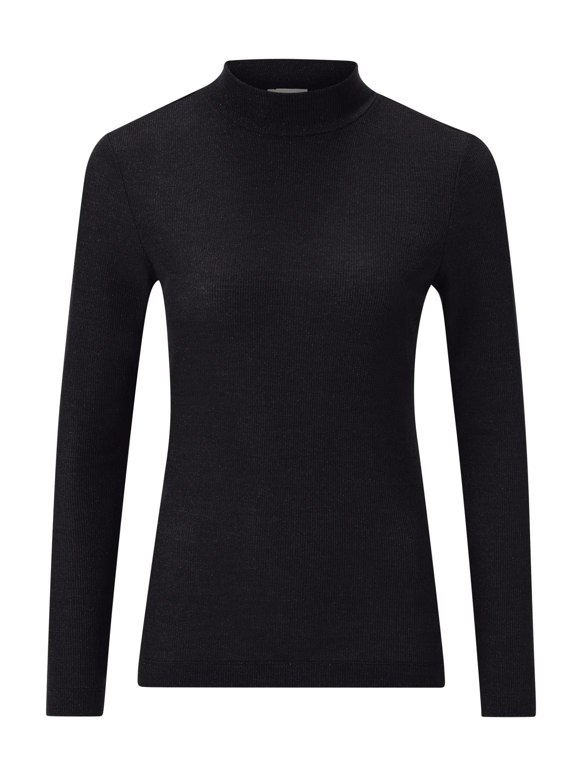 Rich & Royal Damen Langarmshirt in schwarz