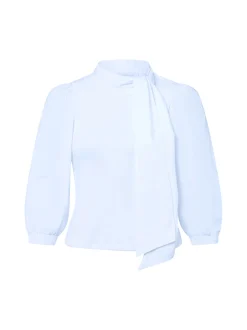 Rich & Royal Damen Langarmshirt in weiß - Ärmel: langarm