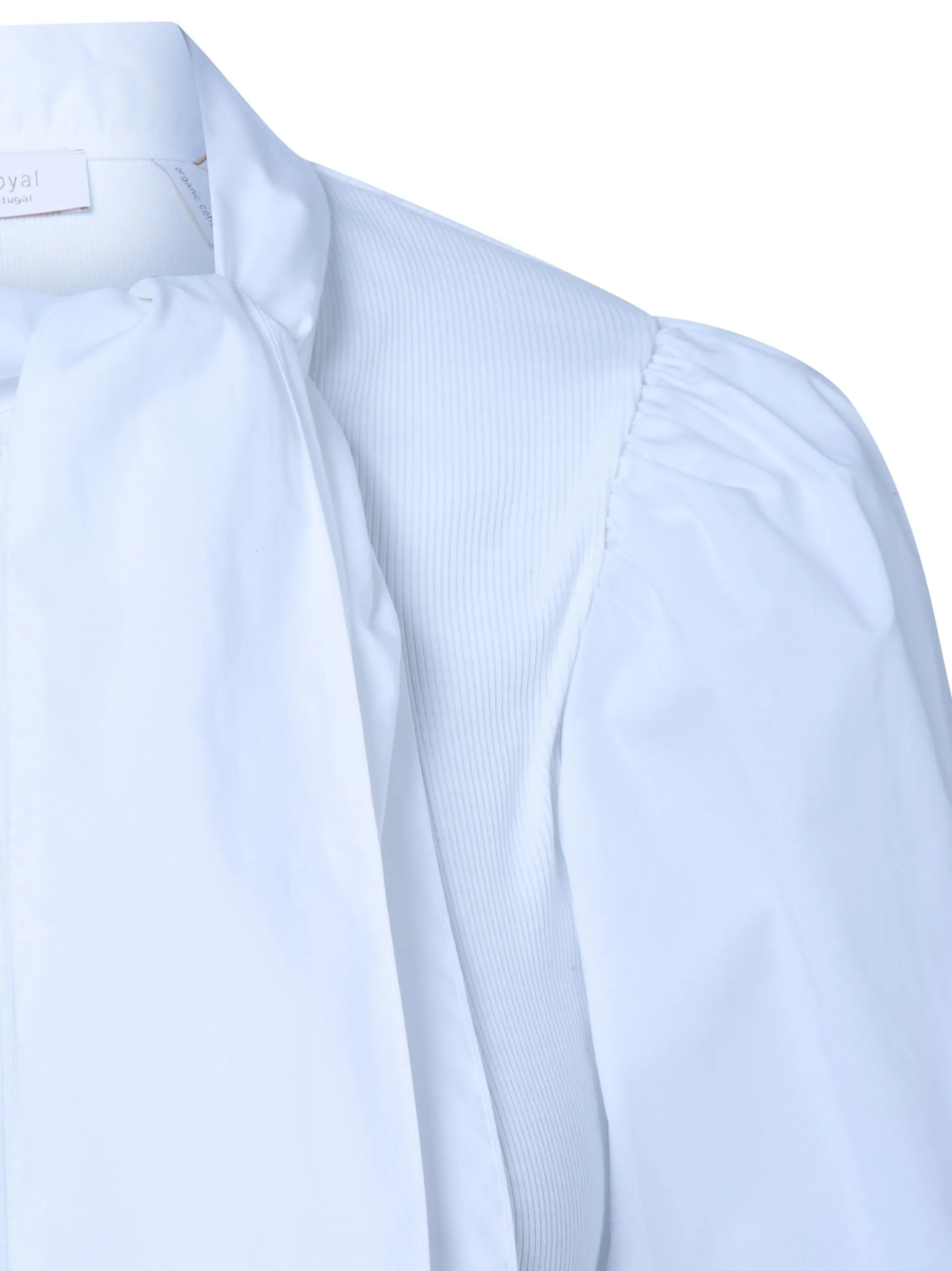 Rich & Royal Damen Langarmshirt in weiß - Ärmel: langarm