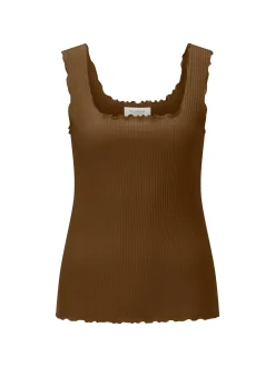 Rich & Royal Damen Top in nougat - Ausschnitt: Rundhals