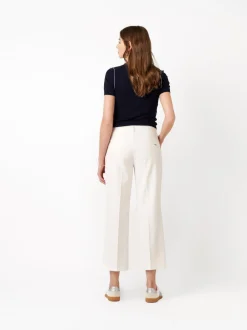Rosner Damen Hose - May Culotte in weiß - Länge: mittel