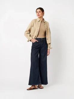 Rosner Damen Jeans - Audrey Wide in blau - Länge: lang