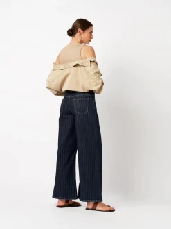 Rosner Damen Jeans - Audrey Wide in blau - Länge: lang