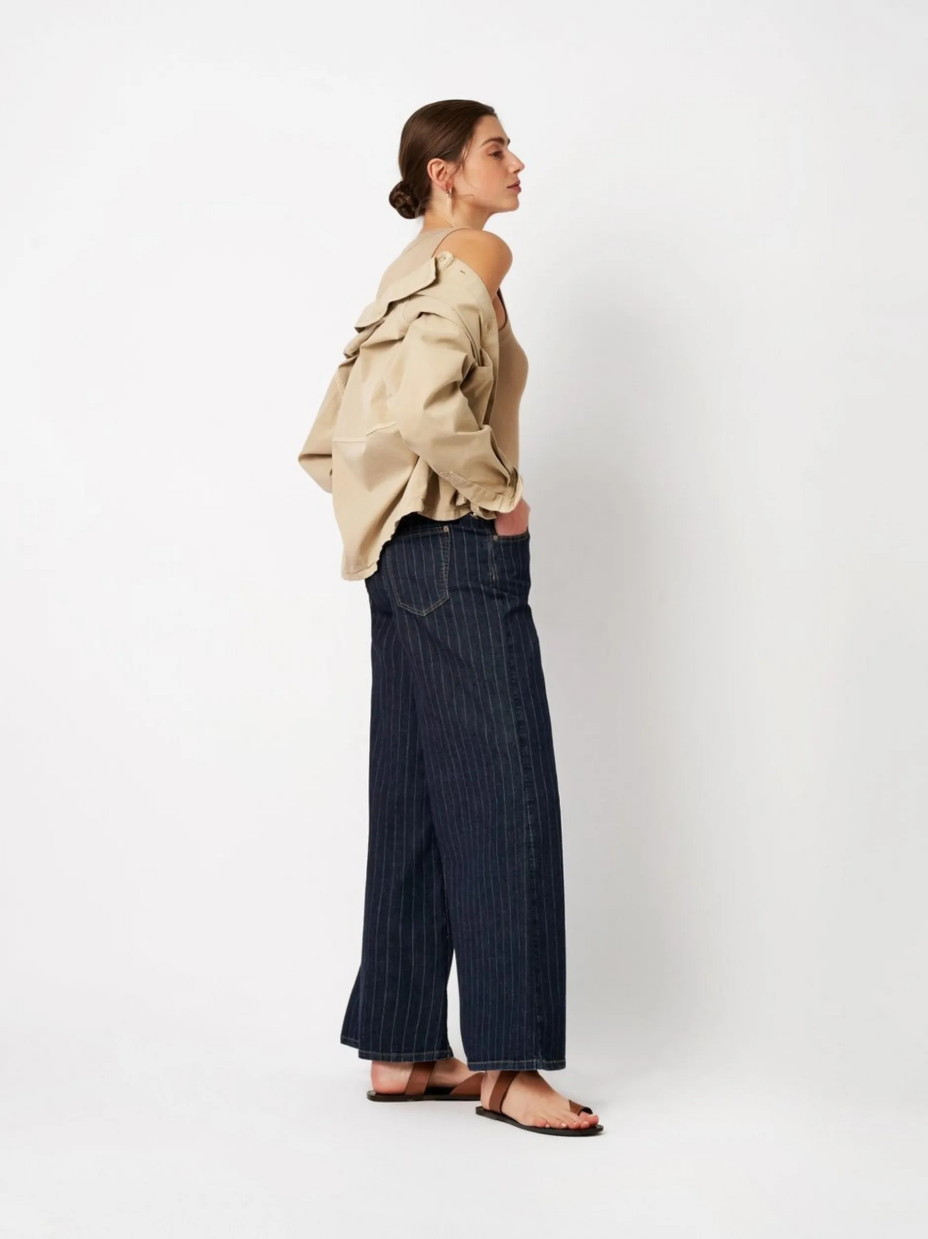 Rosner Damen Jeans - Audrey Wide in blau - Länge: lang