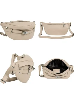 Samantha Look Damen Gürteltasche in beige