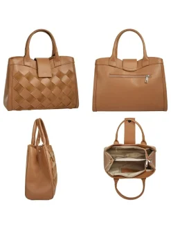 Samantha Look Damen Handtasche in cognac