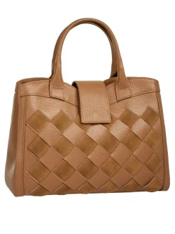 Samantha Look Damen Handtasche in cognac