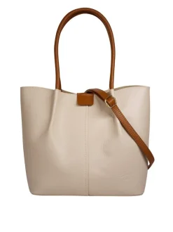 Samantha Look Damen Handtasche in beige
