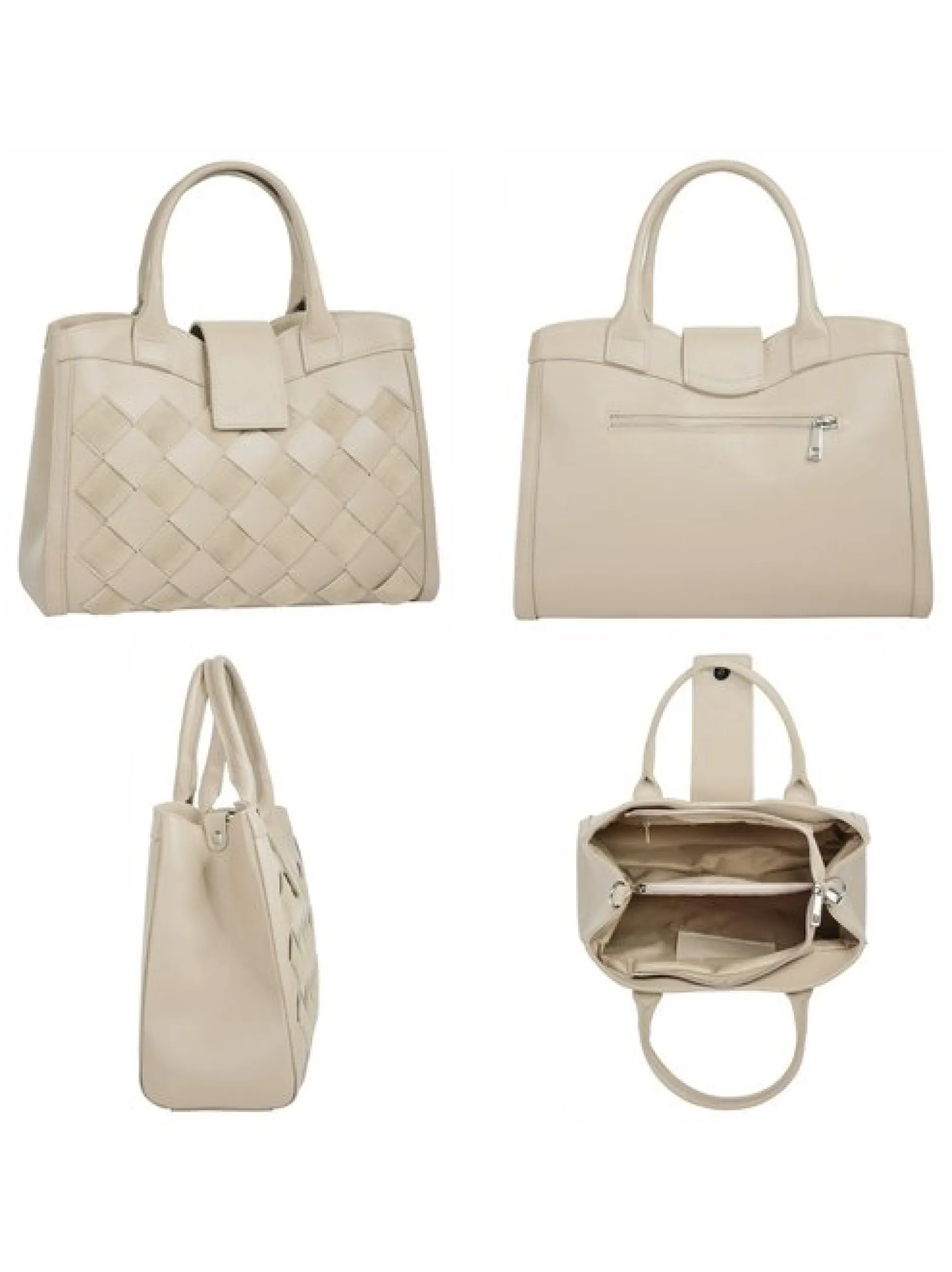 Samantha Look Damen Handtasche in beige