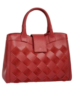 Samantha Look Damen Handtasche in rot