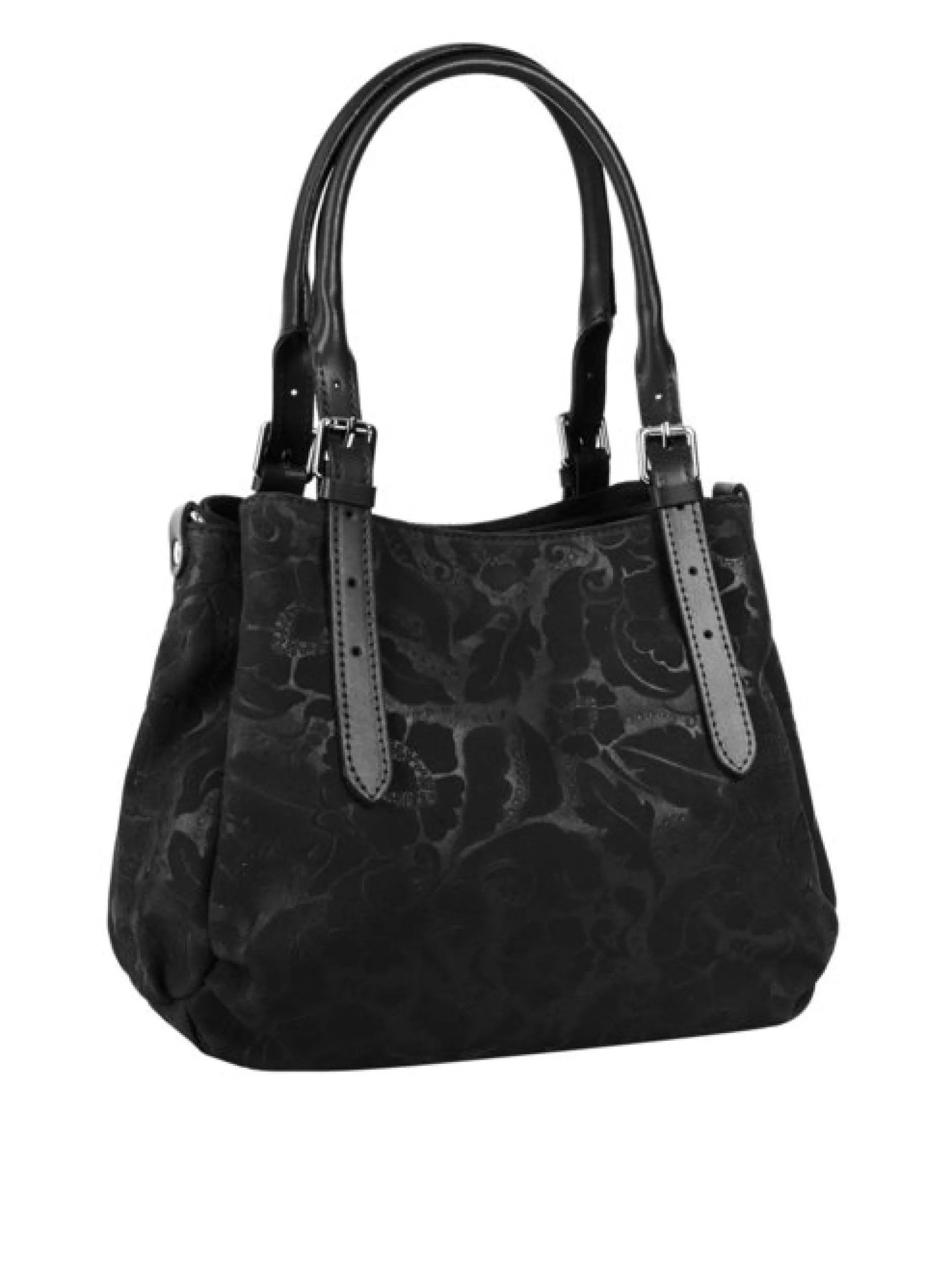 Samantha Look Damen Handtasche in schwarz