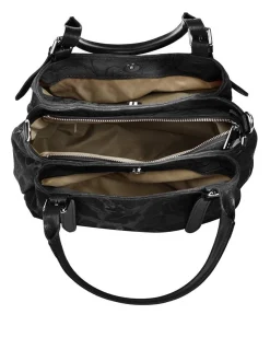 Samantha Look Damen Handtasche in schwarz