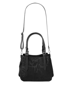 Samantha Look Damen Handtasche in schwarz