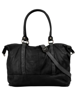 Samantha Look Damen Reisetasche in schwarz