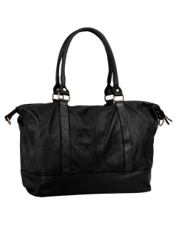 Samantha Look Damen Reisetasche in schwarz