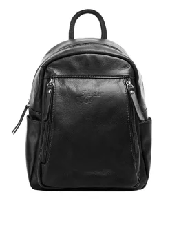 Samantha Look Damen Rucksack in schwarz