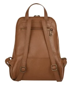 Samantha Look Damen Rucksack in cognac