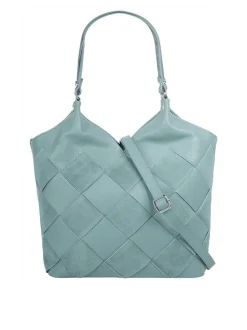 Samantha Look Damen Shopper in blau