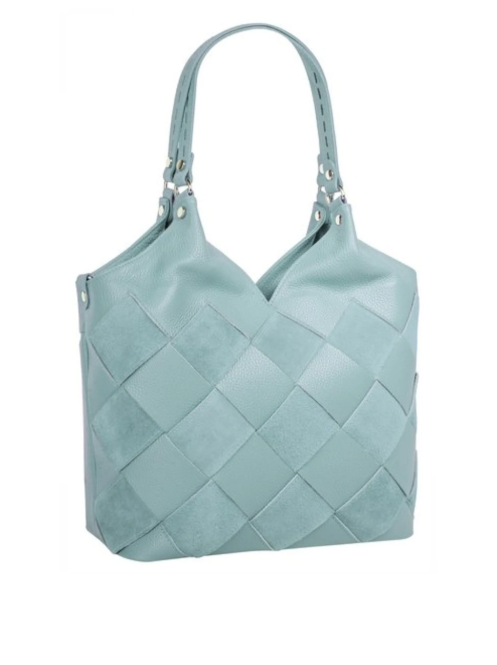 Samantha Look Damen Shopper in blau
