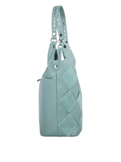 Samantha Look Damen Shopper in blau