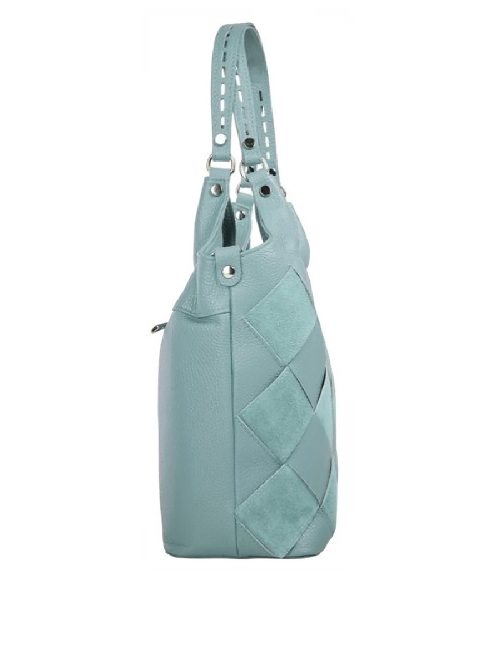 Samantha Look Damen Shopper in blau