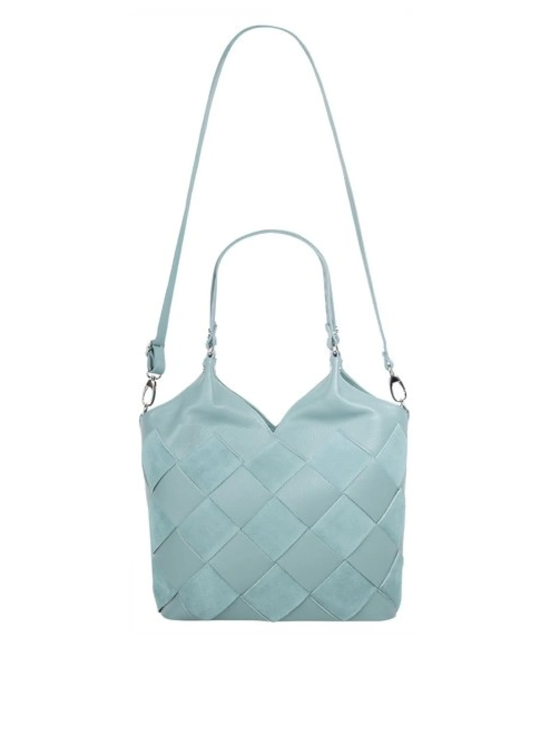 Samantha Look Damen Shopper in blau