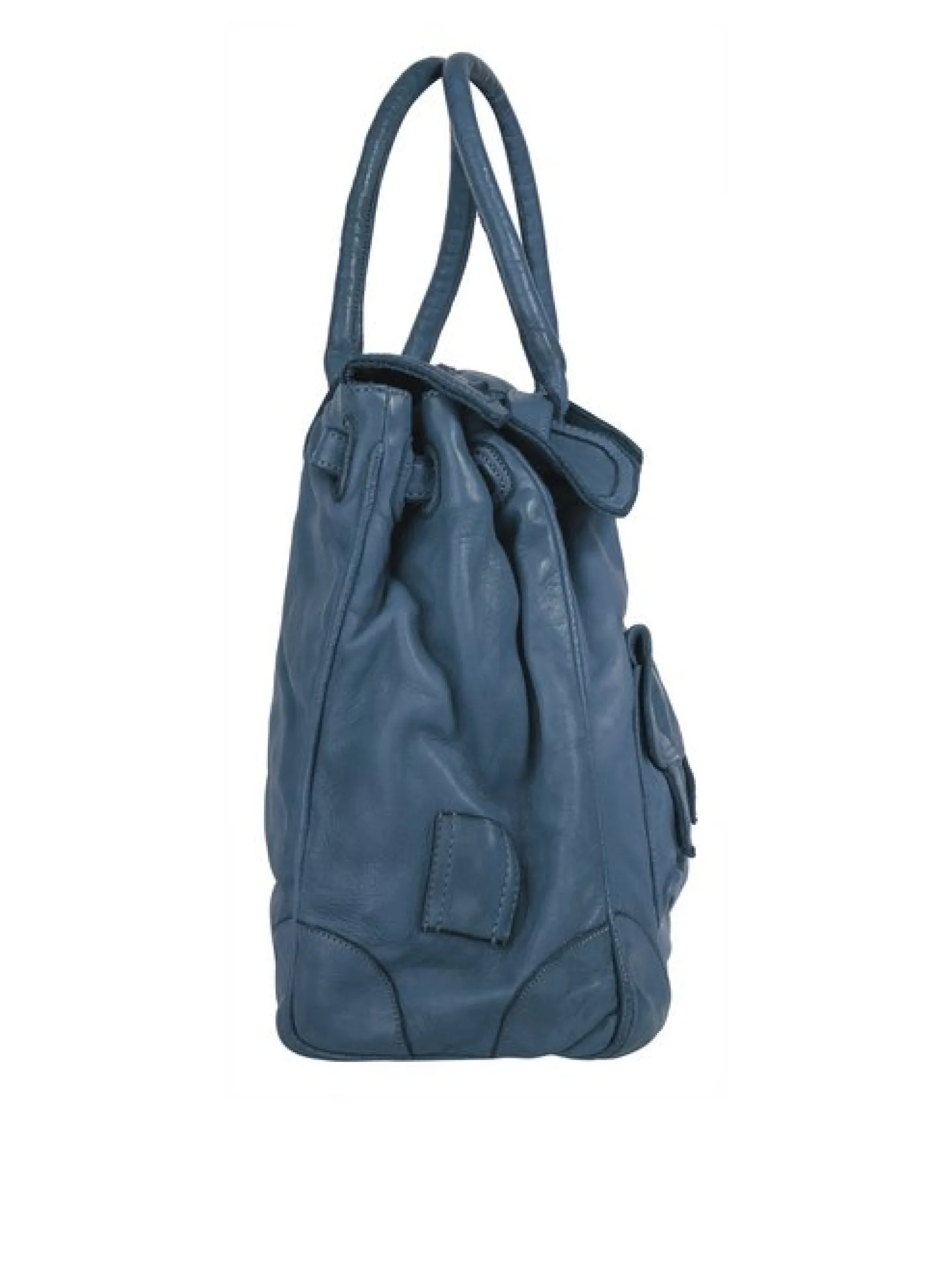 Samantha Look Damen Shopper in blau