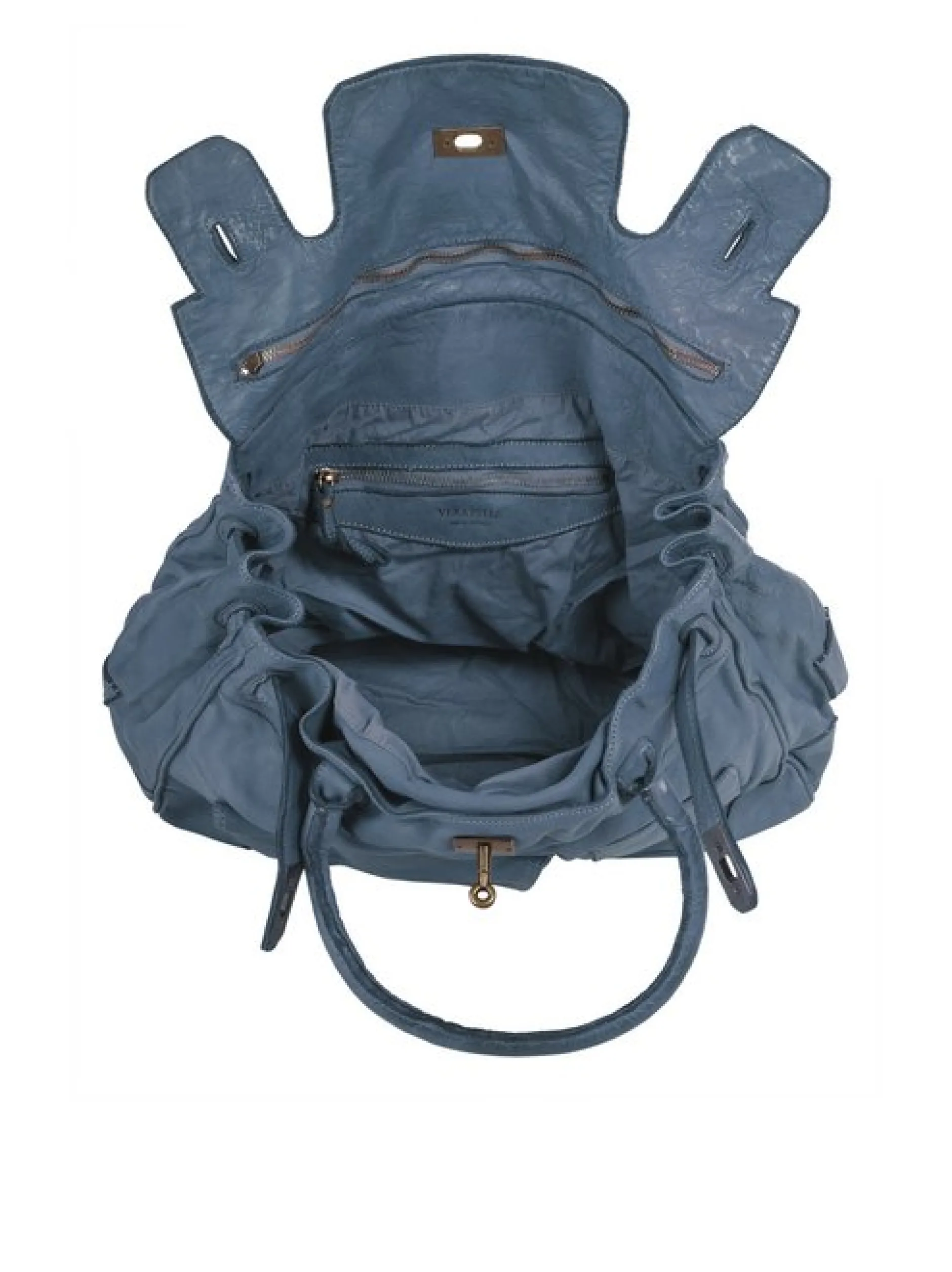 Samantha Look Damen Shopper in blau