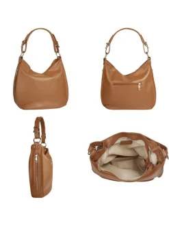 Samantha Look Damen Shopper in cognac