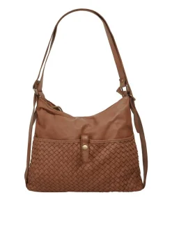 Samantha Look Damen Shopper in cognac