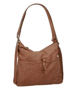 Samantha Look Damen Shopper in cognac