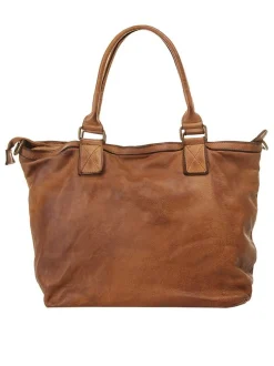 Samantha Look Damen Shopper in cognac
