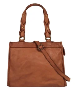 Samantha Look Damen Shopper in cognac
