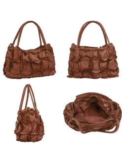 Samantha Look Damen Shopper in cognac