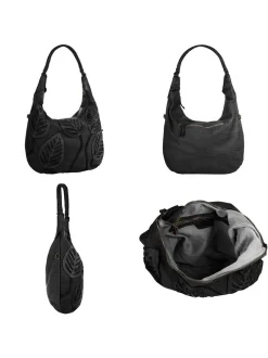Samantha Look Damen Shopper in schwarz
