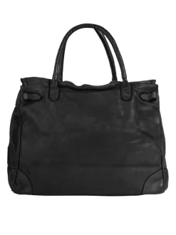 Samantha Look Damen Shopper in schwarz
