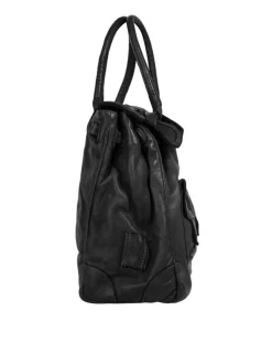 Samantha Look Damen Shopper in schwarz