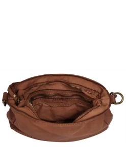 Samantha Look Damen Umhängetasche in cognac
